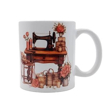 Tasse Heute näh ich, morgen putz ich nicht